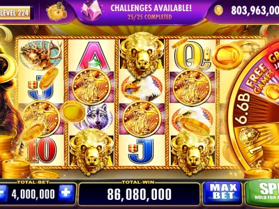 Sección de slots y tragamonedas